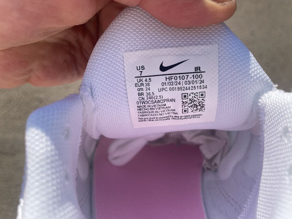 Жіночі кросівки Nikr Air Max Plus Tn white pink grey 37,5-41