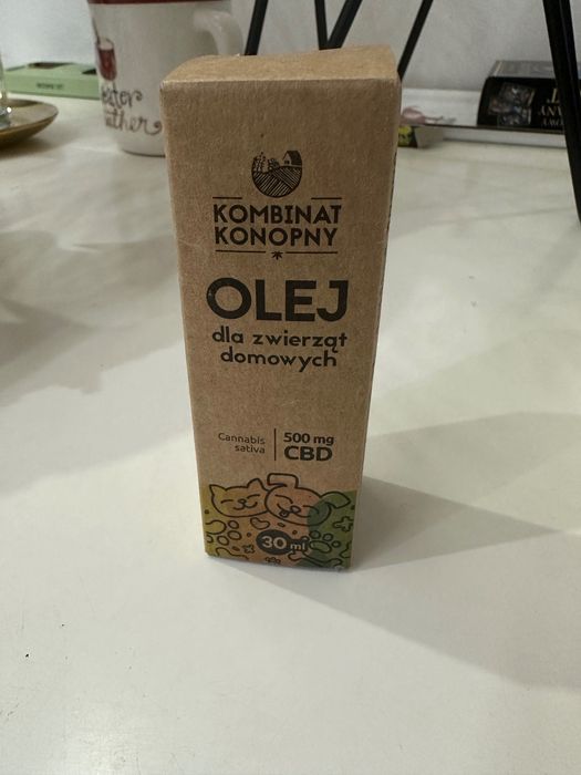 Olej konopny CBD specjalnie dla zwierząt NOWY cały