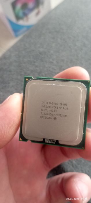 Комплект Intel Core 2 Duo E8600 (3.33 GHz, LGA775) + Родной кулер Intel