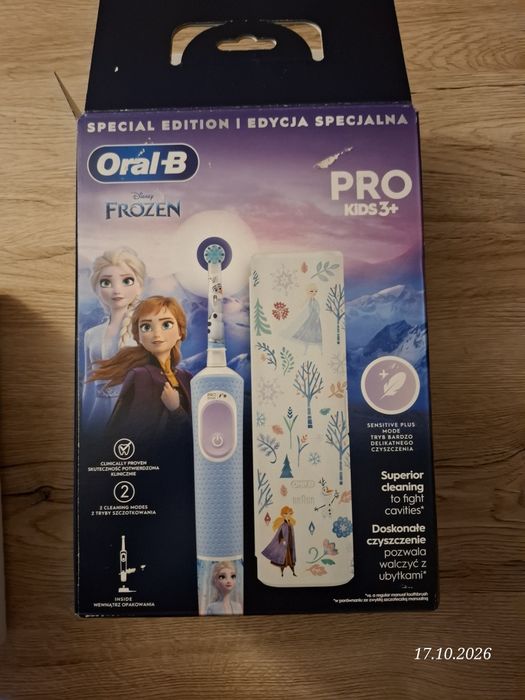 ORAL-B Pro Kids 3+ Frozen + Etui Szczoteczka elektryczna dla dzieci