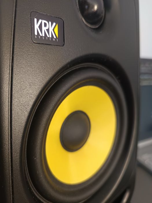 KRK Rokit Classic 5 monitory studyjne + akcesoria, komplet z pudełkami