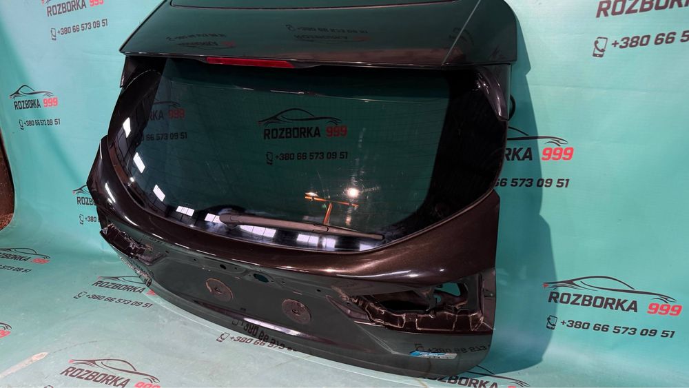 Кришка багажника Nissan Rogue sport ляда 2014-21р  Qashqai j11 z11g чорний металік Кашкай джі11