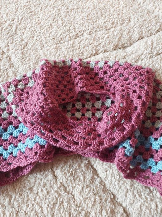 Ponczo ręcznie robione dla dziewczynki 4-5lat