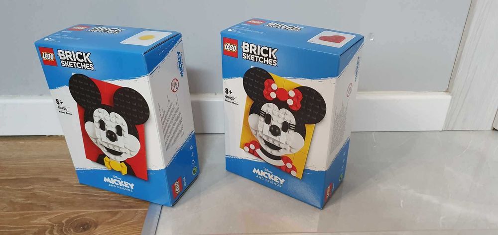 LEGO Brick Sketches 40456, 40457