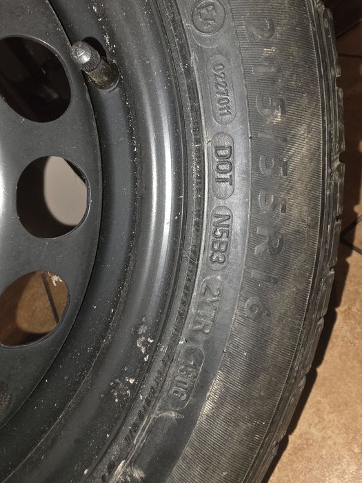 OPONA Z FELGĄ 215/55/R16