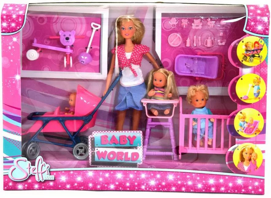 Steffi. Steffi w pokoju dziecięcym. Simba Toys