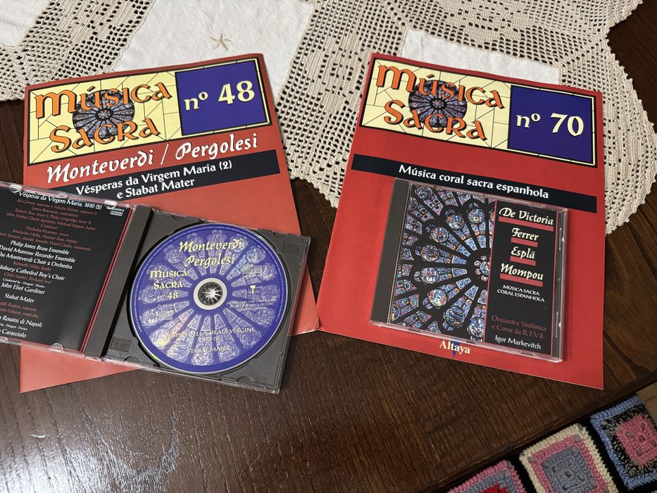 Coleção conpleta 75 CDs Música Sacra + Fasciculos ALTAYA