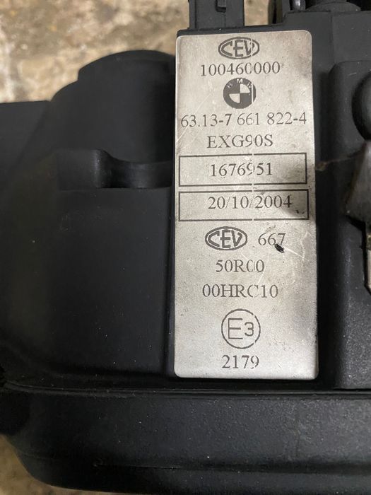Farol BMW GS como novo