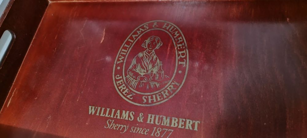 Taca Williams &Humbert, kolekcjonerska,drewno