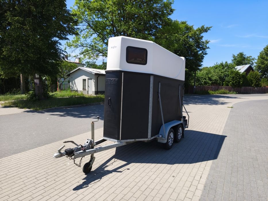 Przyczepa konna dla koni 1.5 konia Wesco 1300DMC !!!
