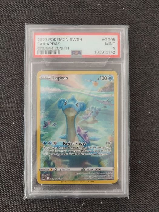 Karta Pokemon Lapras PSA9