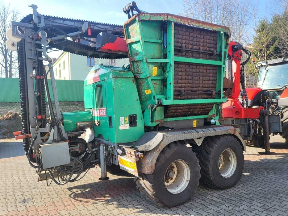 Rębak Jenz 582 z Massey Ferguson 8680 komplet