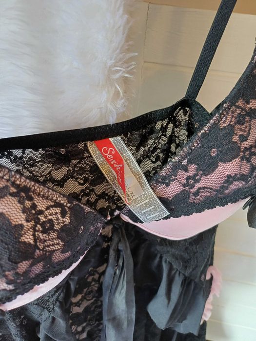 Еротична білизна пеньюар пенюар пен'юар sexkiss розмір Л-ХЛ