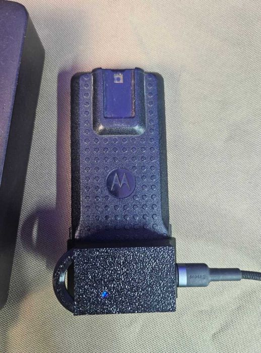 Зарядний адаптер Type-C для рації Motorola, перехідник для рацій