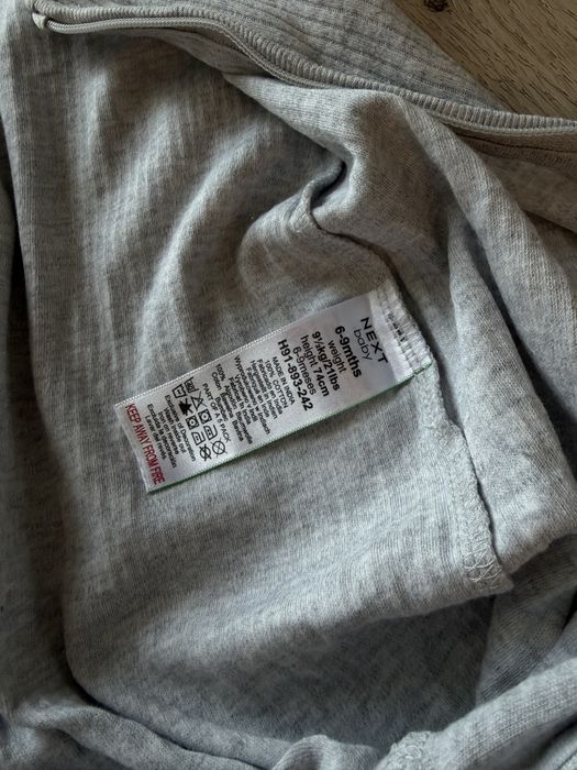 Сет чоловічків / ромперів в рубчик Next / H&M (6-9 міс, 74 см)