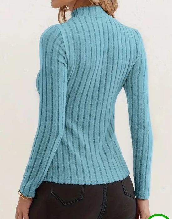 Golf damski niebieski błękitny S