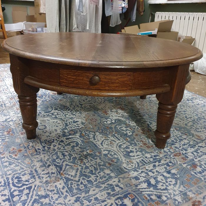 Stolik drewniany dębowy