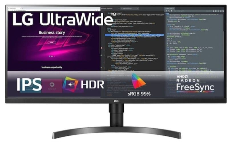 Monitor 34" UltraWide M QHD IPS