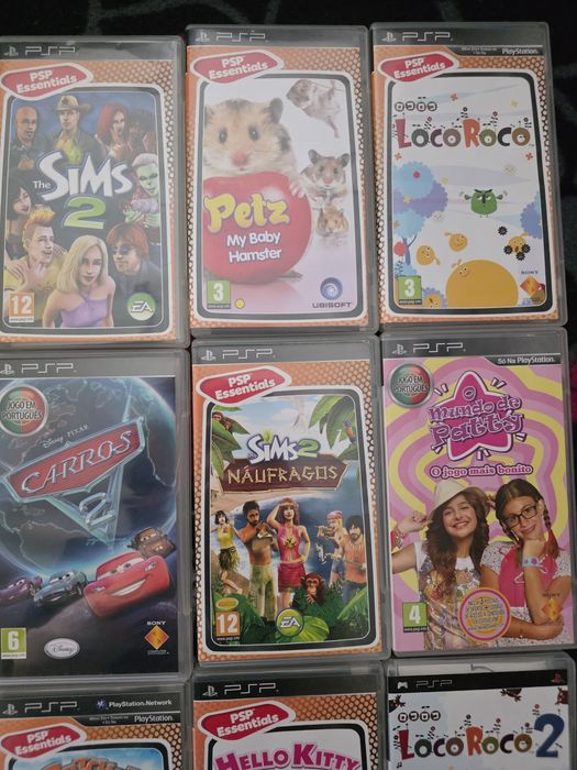 Jogos PSP usados