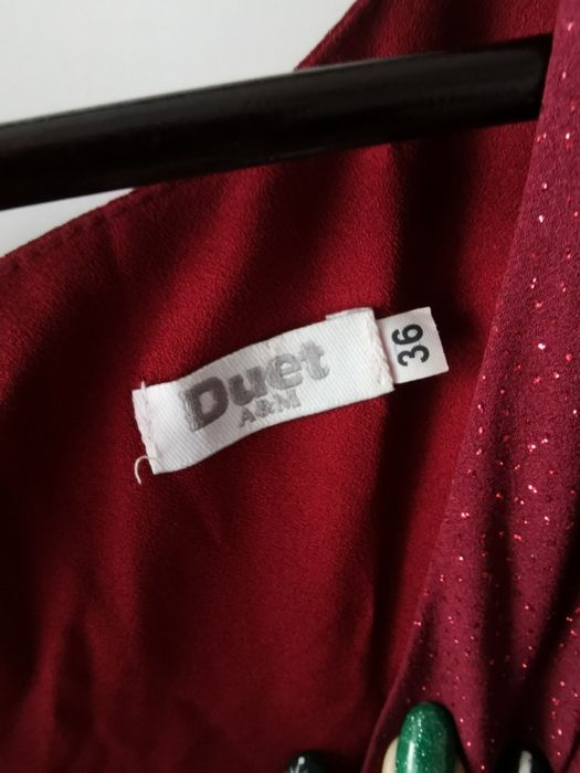 Elegancka długa sukienka