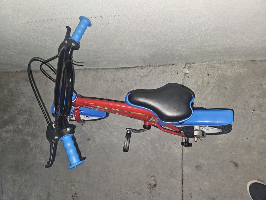 Bicicleta criança Patrulha Pata roda 12''