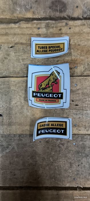 Autocolantes bicicleta Peugeot / kit completo
