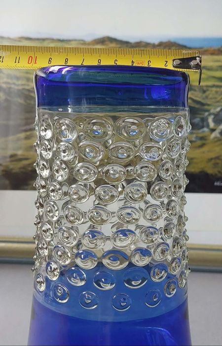 Empoli Glass szklany wazon. Włochy.