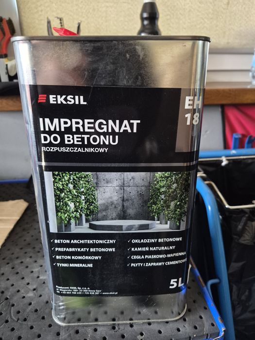 Impregnat do betonu EKSIL EH18 około 2,5L