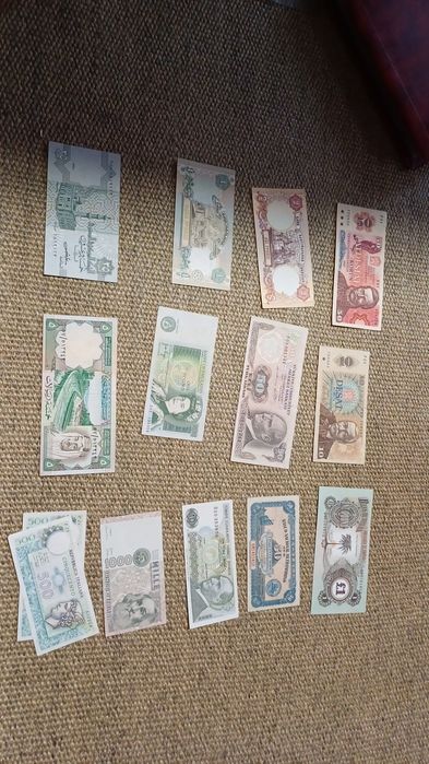 Notas antigas diversas