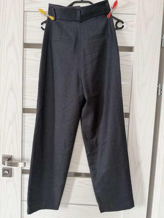 Нові брюки сірі вовняні Massimo Dutti 34 р.