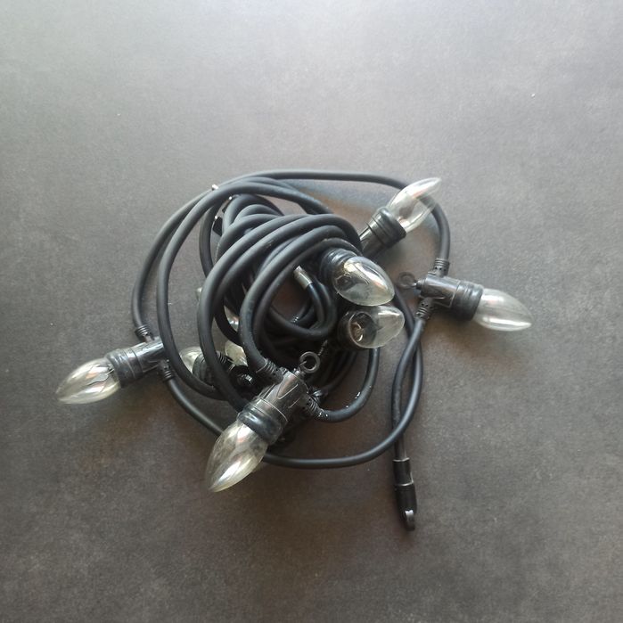 Lampki ogrodowe flame bulb