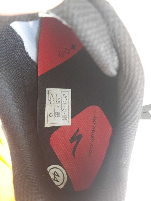 Sapatos Ciclismo Specialized bodygeometry