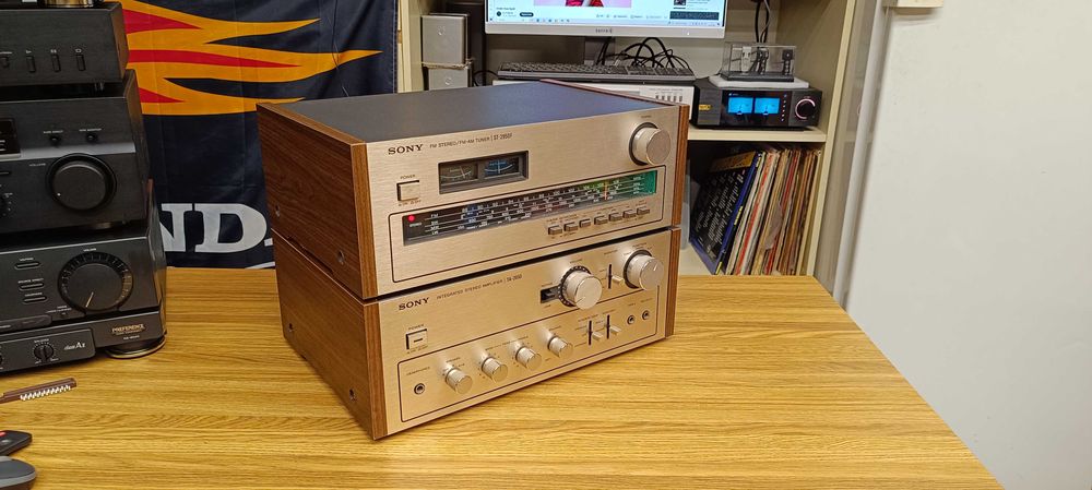 Усилитель SONY TA-2650 +тюнер SONY ST-2950F (СУПЕР СТАН ! )