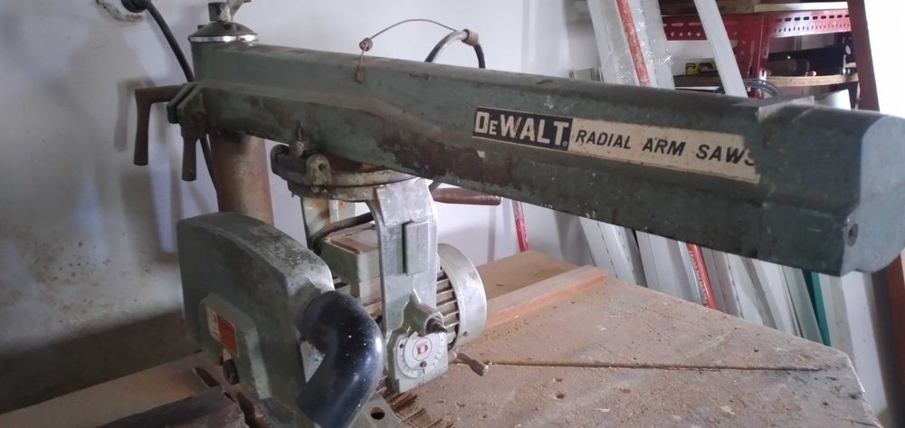 Serra Radial DeWalt / Tupia - Màquina de Frezar / Esmiriladora