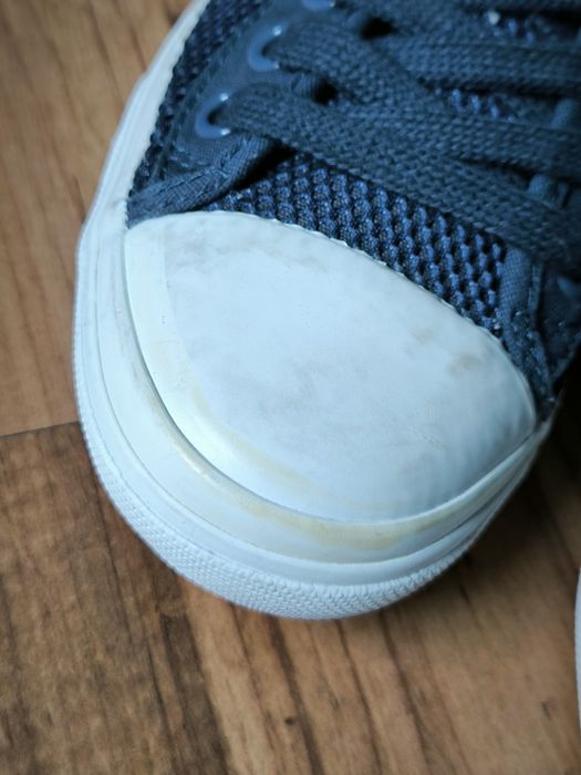 Superdry trampki damskie 40 białe niebieskie siatka lato