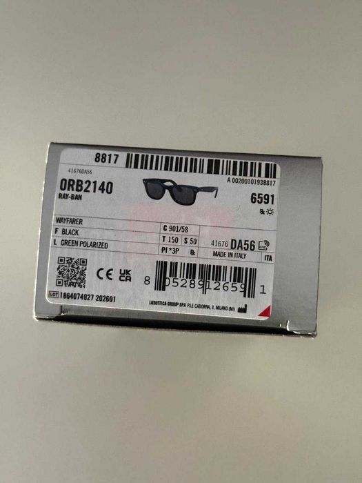 Óculos de Sol Ray-Ban Original Wayfarer Classic – Polarizados