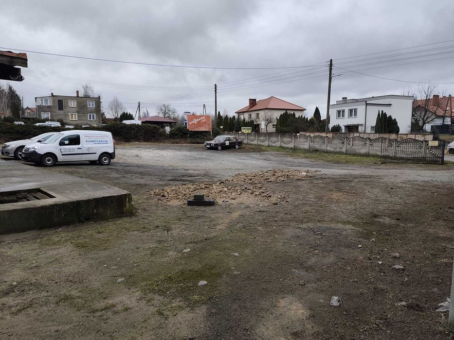 Plac parking do wynajęcia 0,20ha ogrodzony media Sława