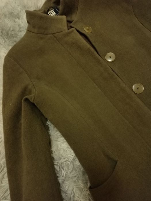 Пальто сіро-коричневе