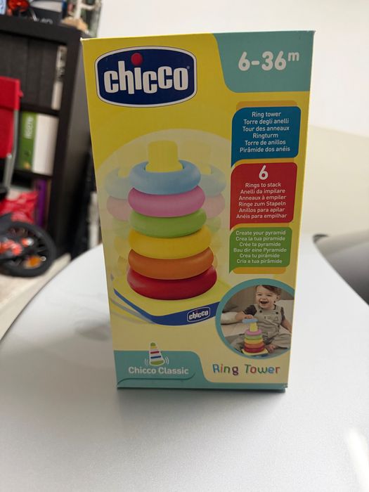 Chicco Pirâmide De Anéis 6m+ Brinquedo Bebé