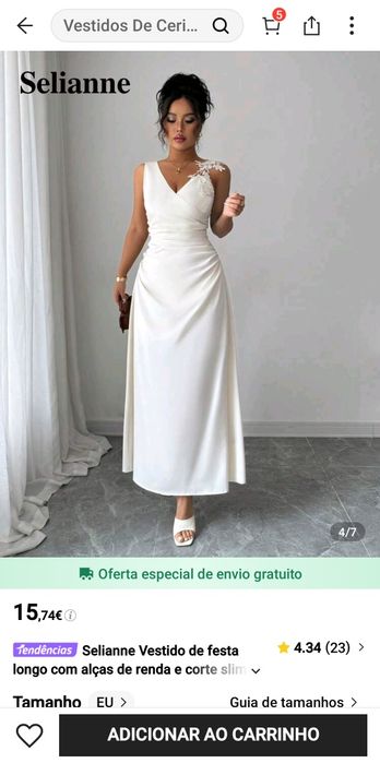 Vestido cerimónia ou gala