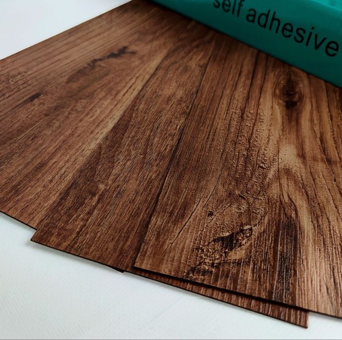 самоклеючий ламінат, вінілова плитка під дерево, самоклеющийся ламинат