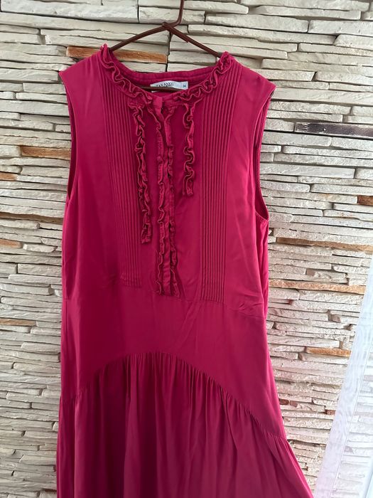 Taranko dluga sukienka w kolorze fuksji