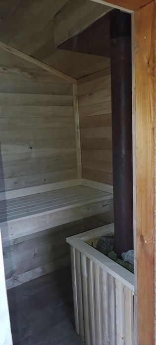 Сауна на дровах. 2450*4050