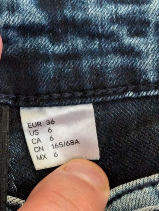 Męskie niebieskie joggery DIVIDED H&M rozmiar S 36