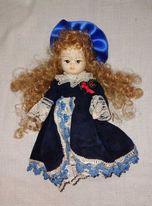 Кукла Фарфоровая Клоун 25см Германия