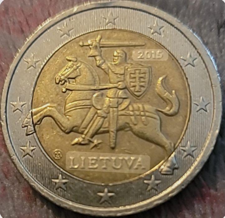 Moeda 2€, Lituânia 2015