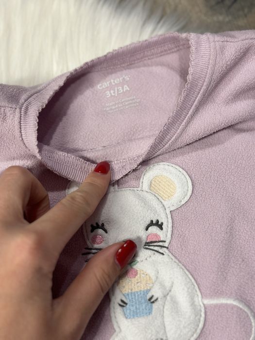 Картерс, 3т, дитяча піжама, флісова піжама, флісовий костюм, тепла піжама