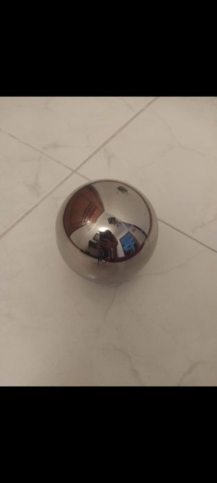 Peças decorativas prateada