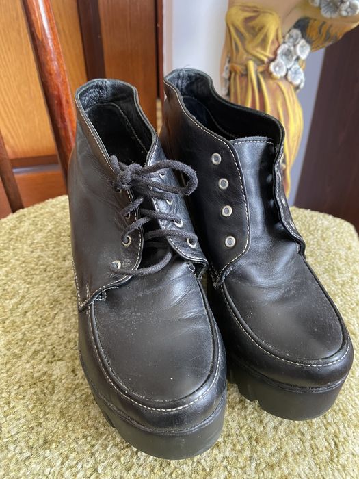 Шкіряні черевички жіночі