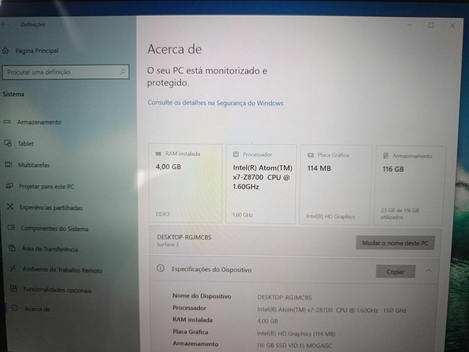 Microsoft surface 3 pro LTE